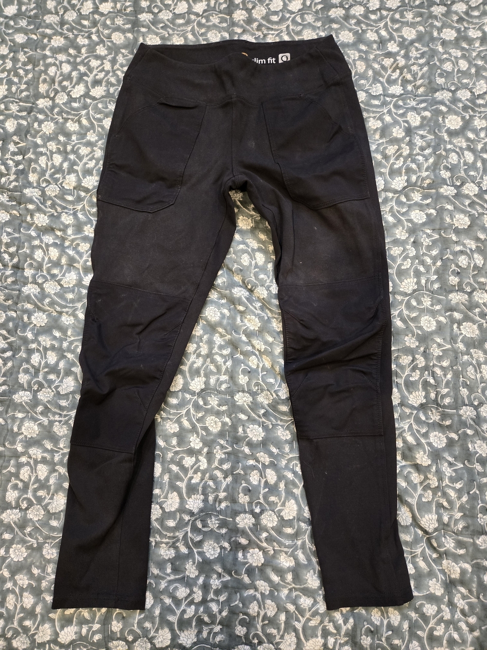 Carhartt Black Slim Leggings with Front Utility Pockets